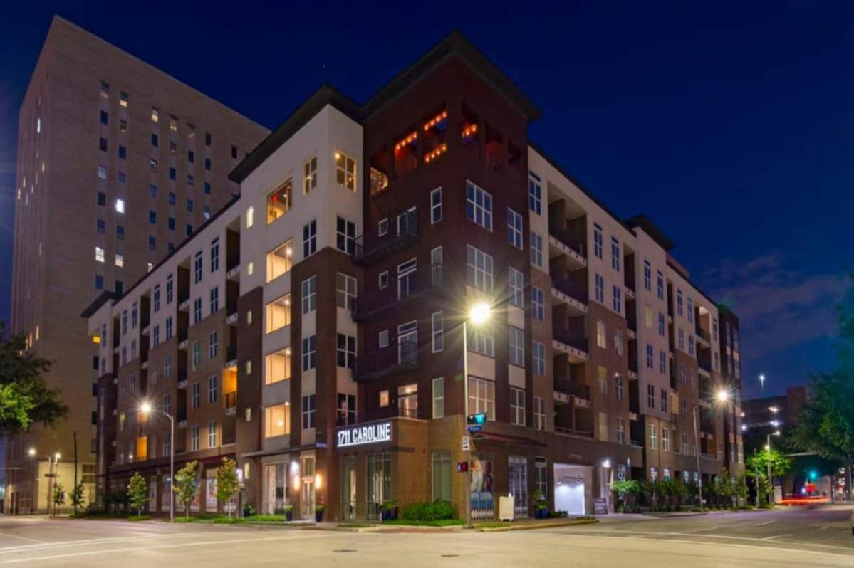 Downtown Apt Free Parking - Pool - Gym - Fully Kitchen 휴스턴 외부 사진